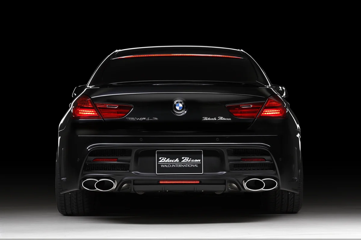 ชุดแต่ง BMW 6 Series Gran Coupe WALD Japan สปอร์ตไลน์ แบล็กไบซัน เอดิชัน ภาพ 2