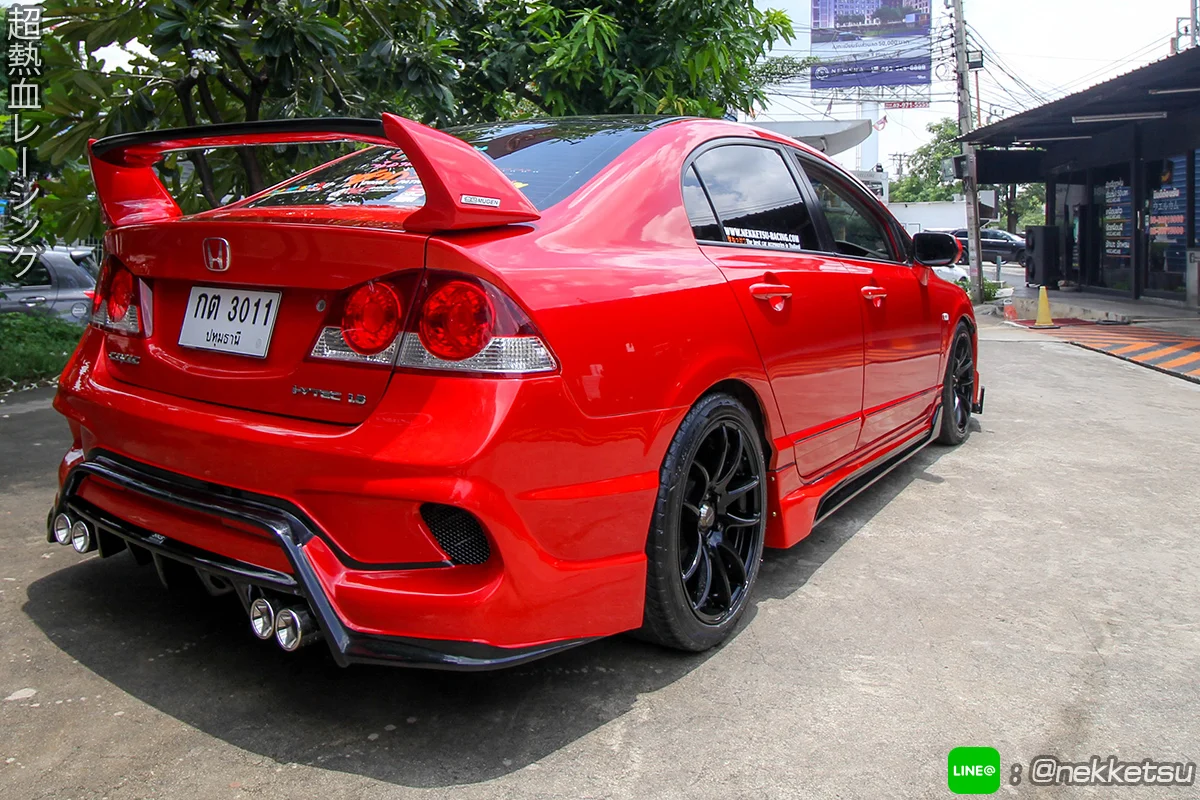 รูปชุดแต่ง ชุดแต่ง Honda Civic FD 06 11 Type X ธรรมดา ภาพที่ 17