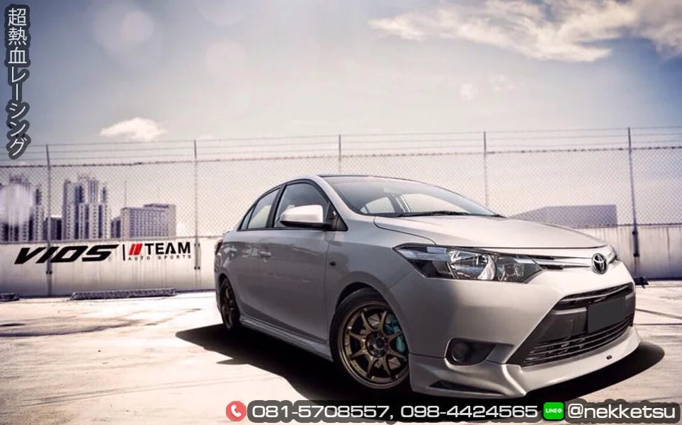 ชุดแต่ง Toyota Vios 13 16 RedLine