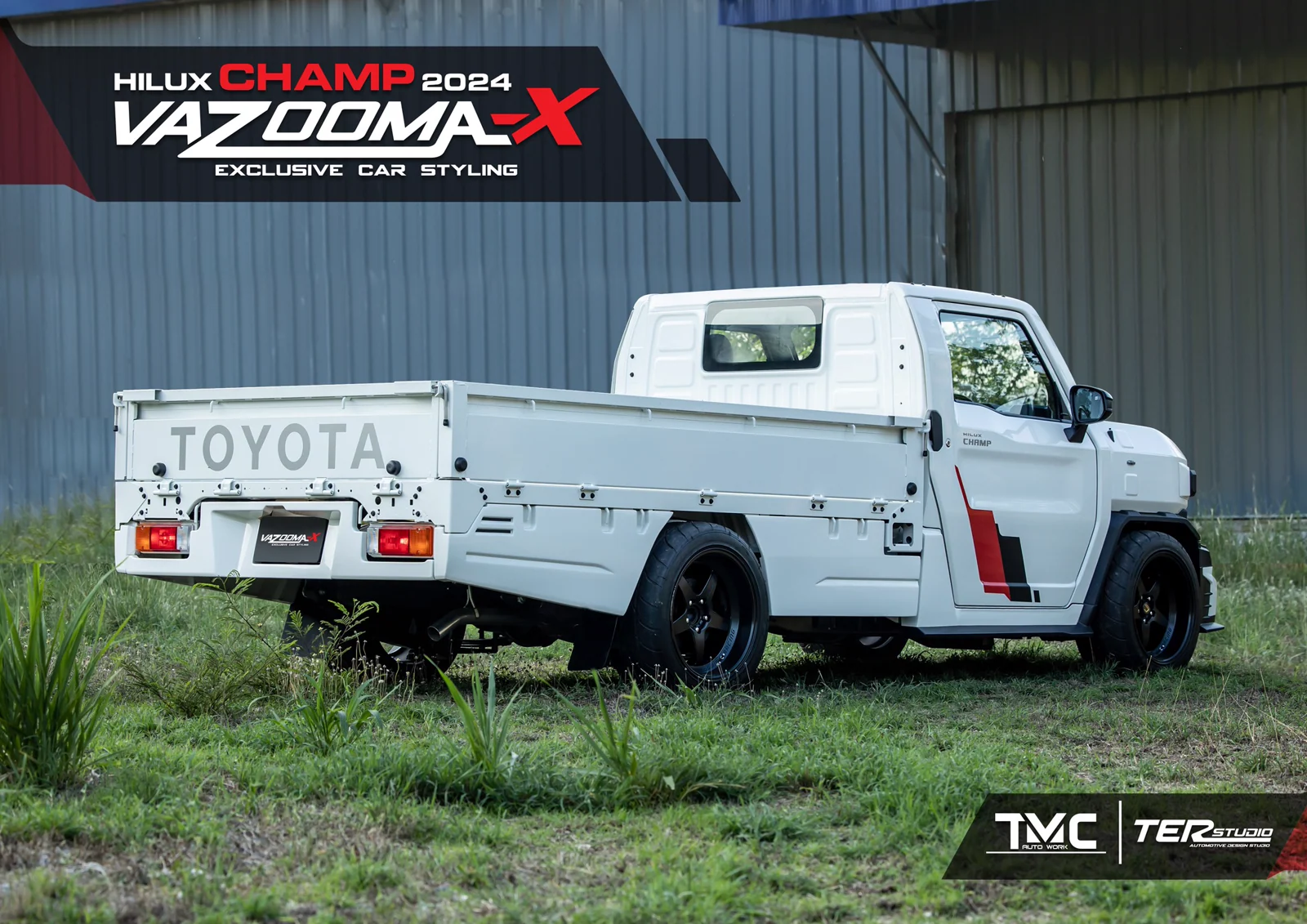 ชุดแต่ง Toyota Hilux Champ 2024 Vazooma X