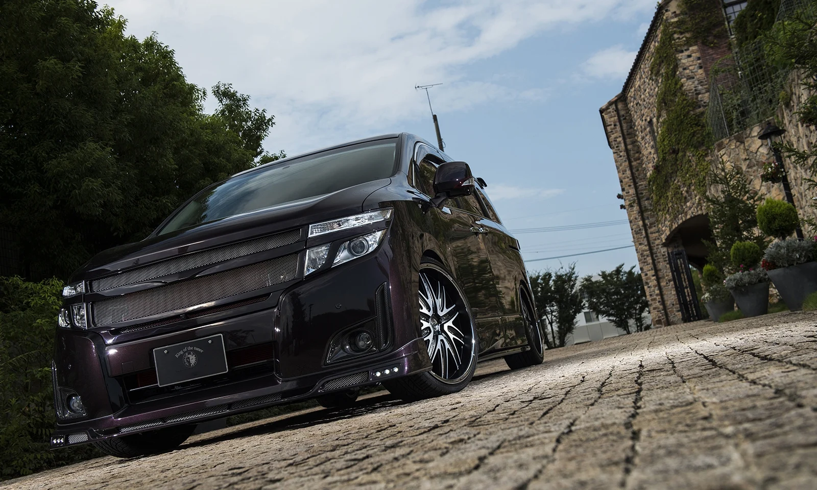 ชุดแต่ง NISSAN ELGRAND HighWay STAR E52 2010.08~2013.12 Rowen Japan ภาพ 13