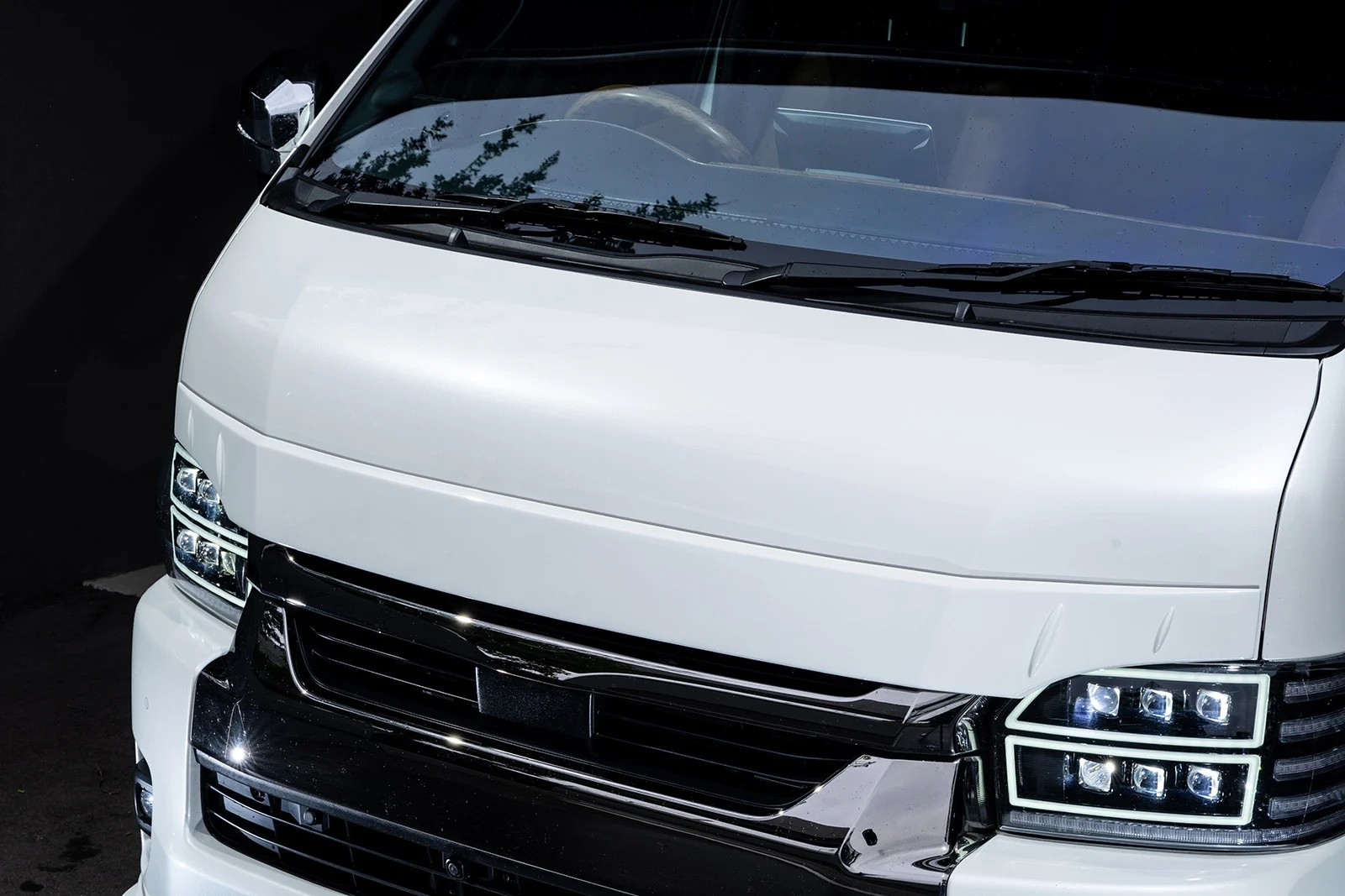 ชุดแต่ง TOYOTA 200HIACE Wide 4 /5 /6 /7 MODEL GDH/KDH/TRH211 2013.12~Rowen Japan ภาพ 9