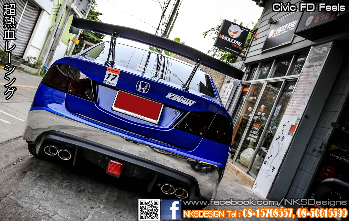 รูปชุดแต่ง ชุดแต่ง Honda Civic FD 06 11 Feels ภาพที่ 7