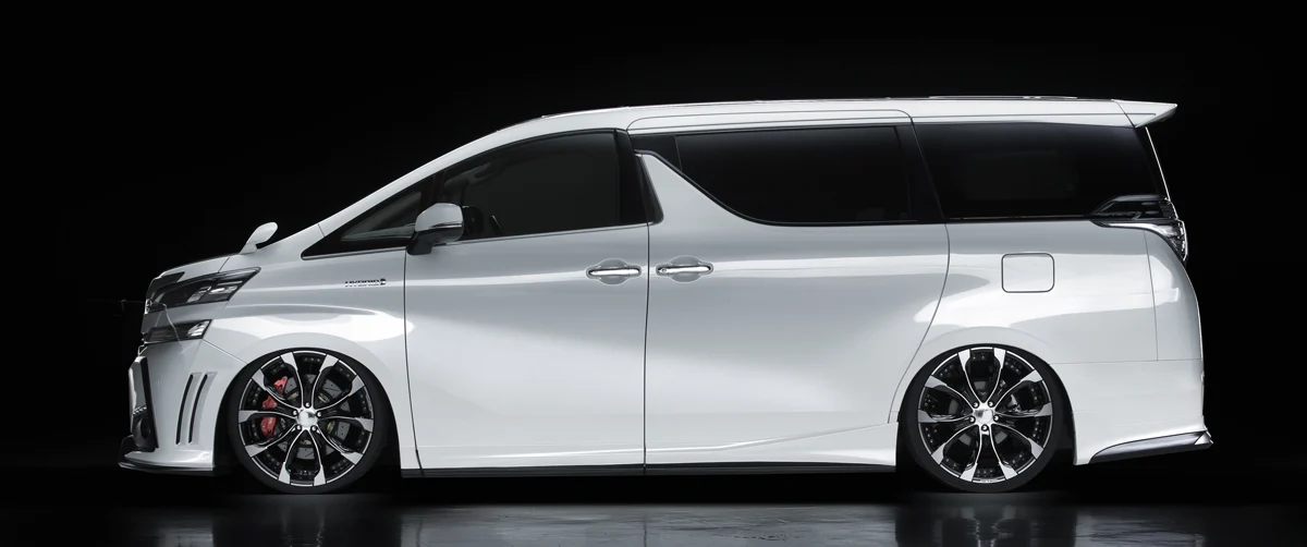 ชุดแต่ง TOYOTA VELLFIRE ALL WALD Japan สปอร์ตไลน์ BUMPER TYPE ภาพ 6