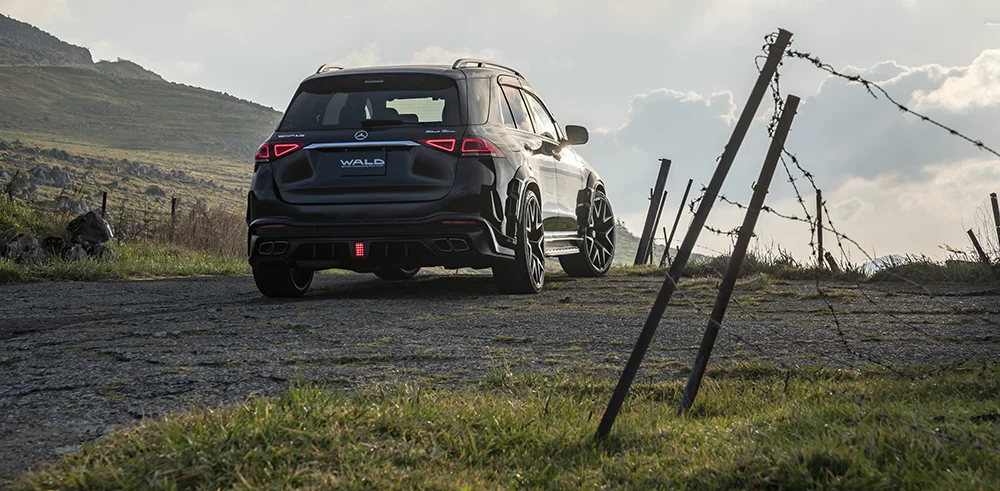 ชุดแต่ง MERCEDES-BENZ GLE-CLASS AMG LINE WALD Japan สปอร์ตไลน์ แบล็กไบซัน เอดิชัน ภาพ 5