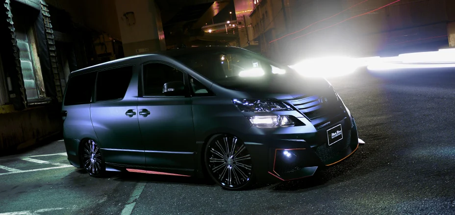 ชุดแต่ง TOYOTA VELLFIRE WALD Japan สปอร์ตไลน์ แบล็กไบซัน เอดิชัน ภาพ 19