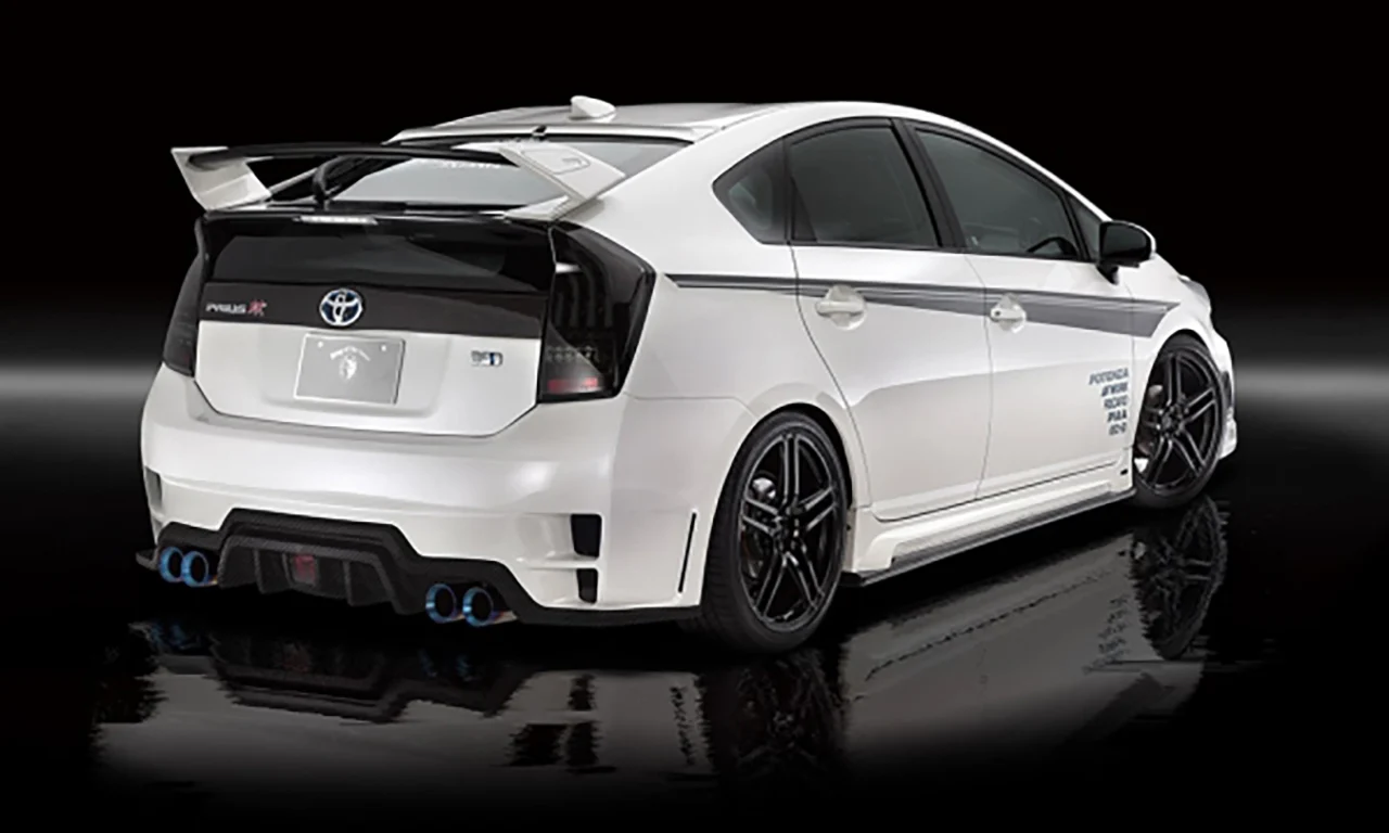 ชุดแต่ง TOYOTA 30 PRIUS MODEL Bumper type ZVW30 2008.05~2011.11 CROSS+BLAZE Rowen Japan ภาพ 5