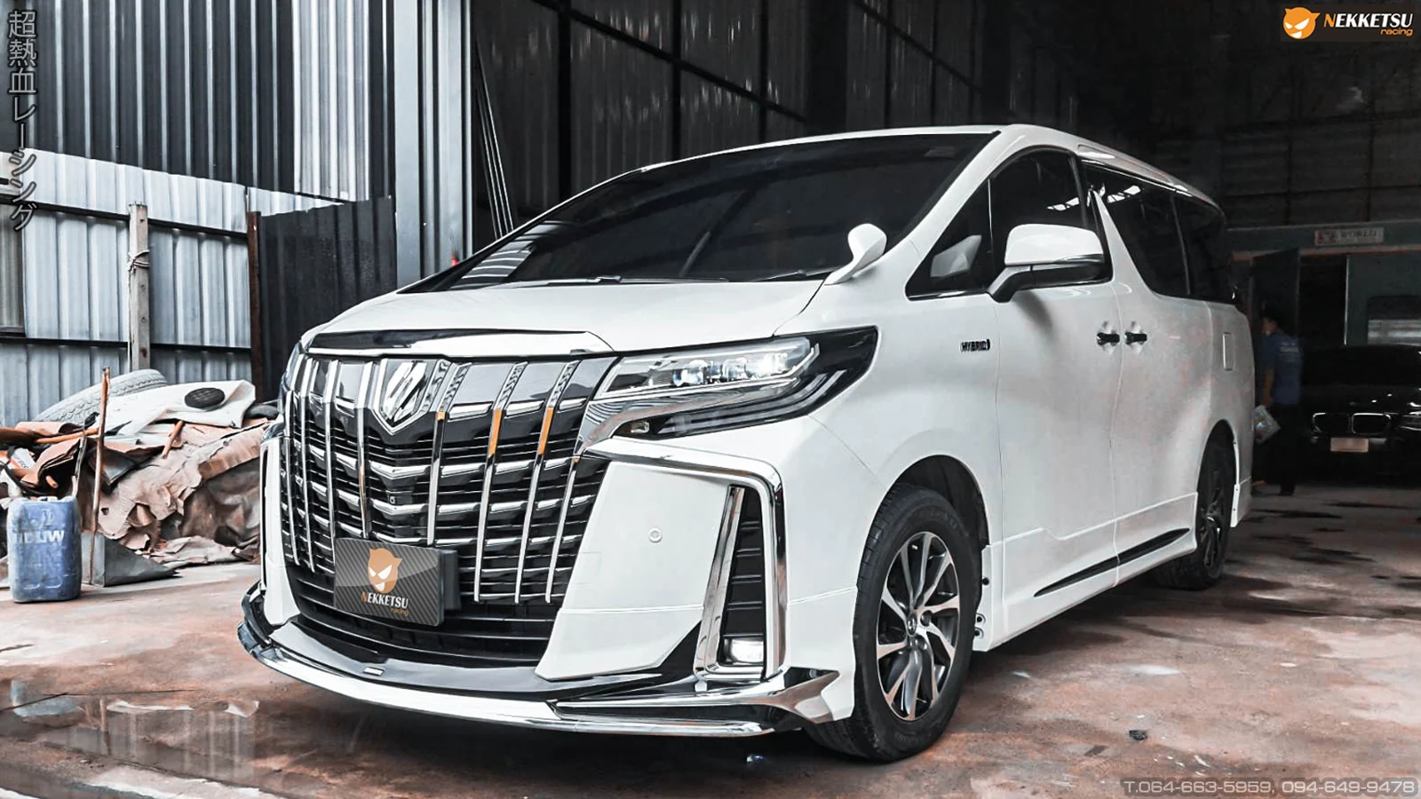 รูปชุดแต่ง ชุดแต่ง Toyota Alphard AH30 2015 2018 เปลี่ยนหน้า 2020 ตัว Top ภาพที่ 9