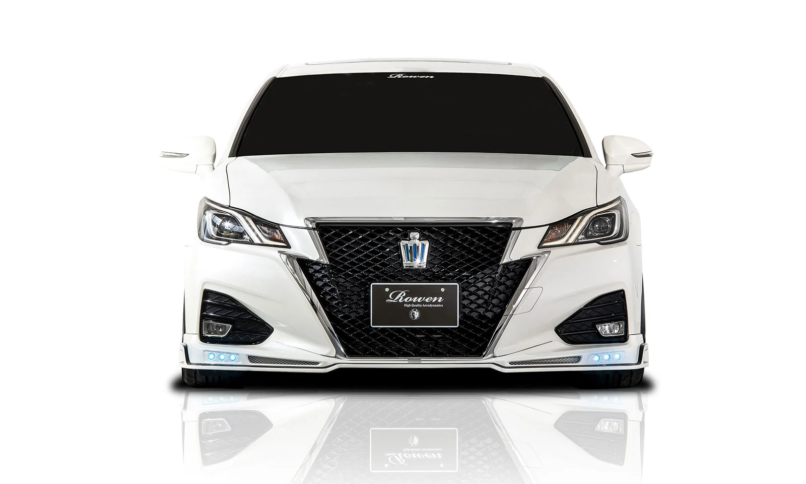 ชุดแต่ง TOYOTA 210 CROWN ATHLETE MODEL GRS211/GRS214/ARS210/AWS210 2015.10~2018.07 Rowen Japan ภาพ 3