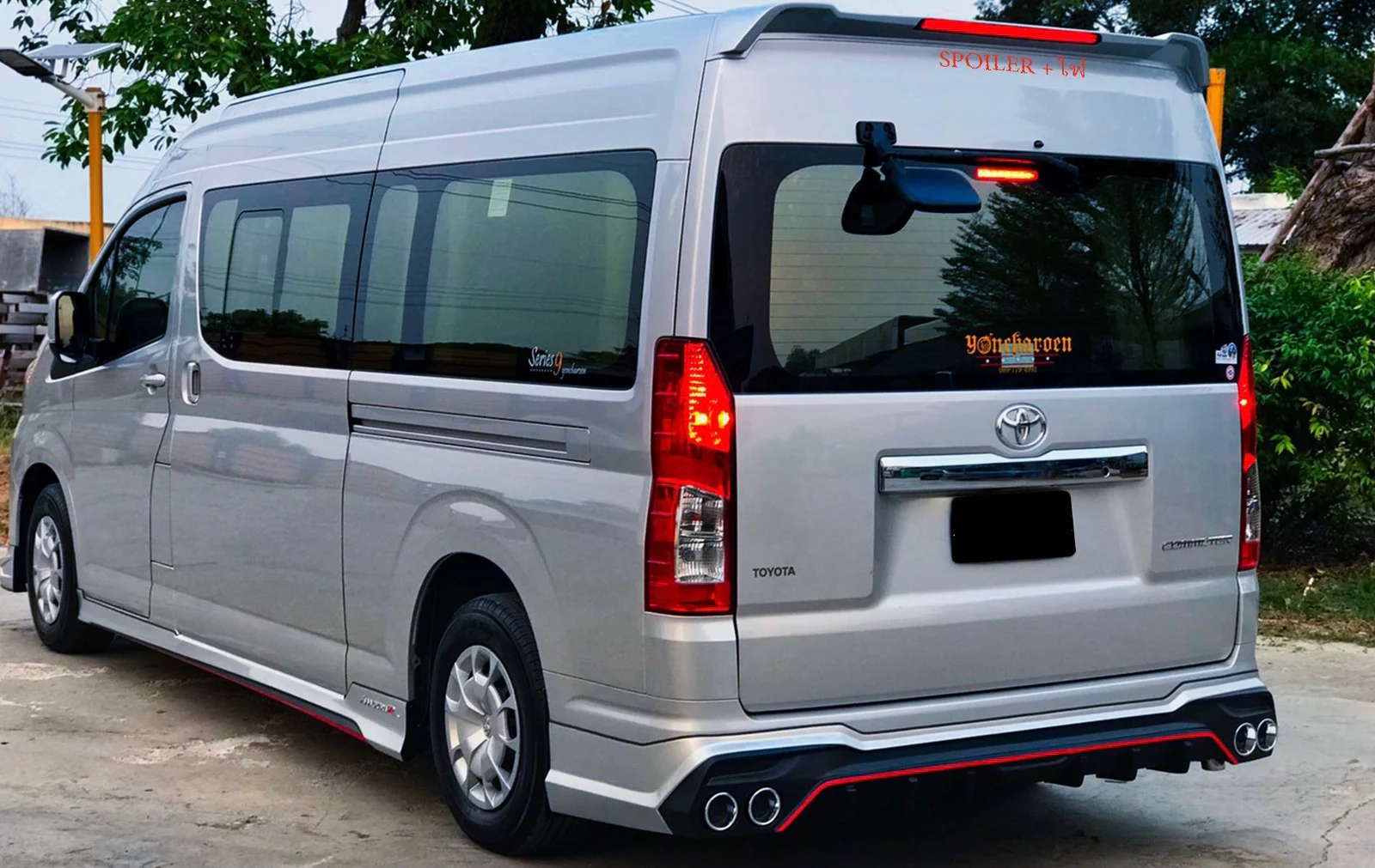 รูปชุดแต่ง ชุดแต่ง TOYOTA Commuter รถตู้ 2019 2025 AMT 2019 V2 ภาพที่ 3