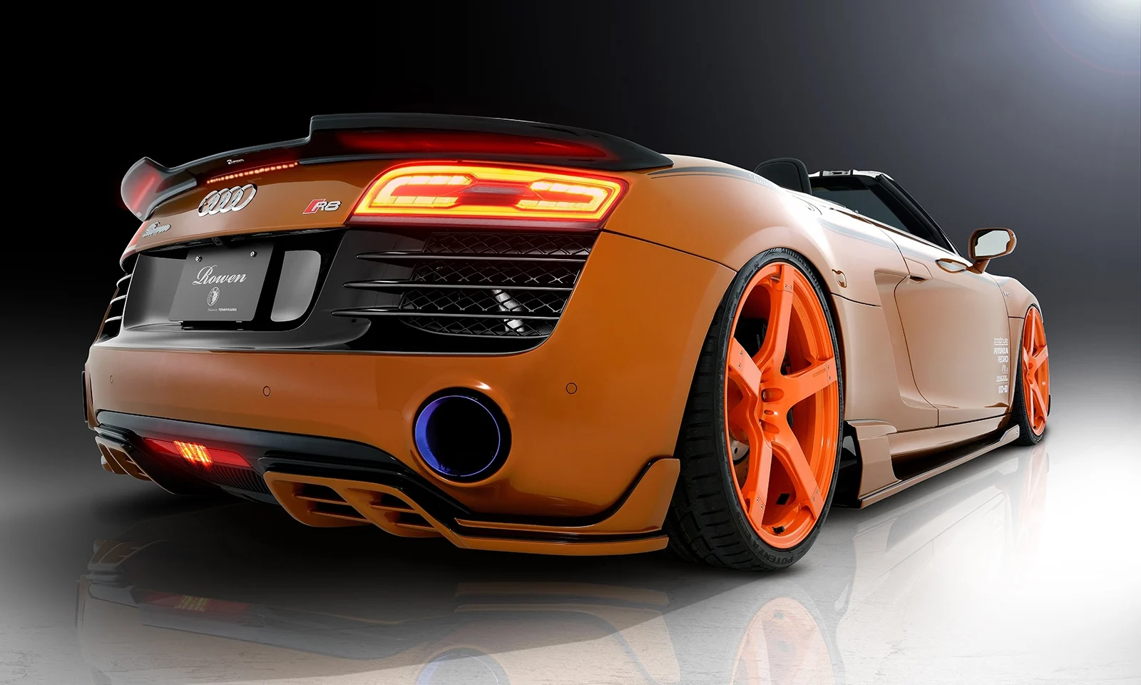 ชุดแต่ง Audi R8 Spyder/Coupe facelift 5.2(V10) 42CTYF 2013.04~2016.06 Rowen Japan ภาพ 10
