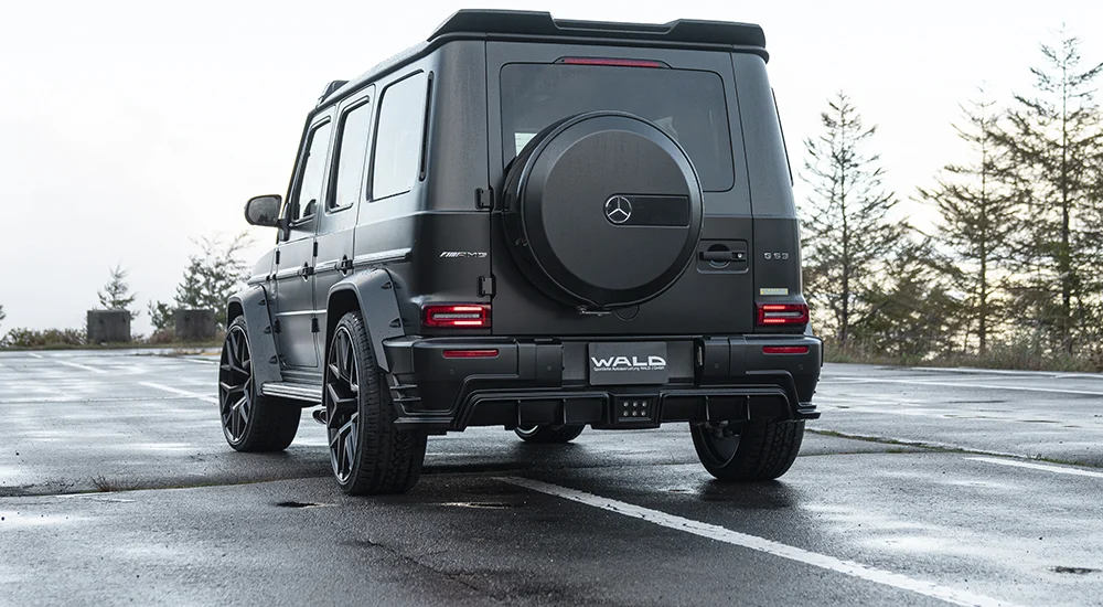 ชุดแต่ง MERCEDES-BENZ G-CLASS G63/G550/400d/350d AMG LINE WALD Japan สปอร์ตไลน์ แบล็กไบซัน เอดิชัน ภาพ 3
