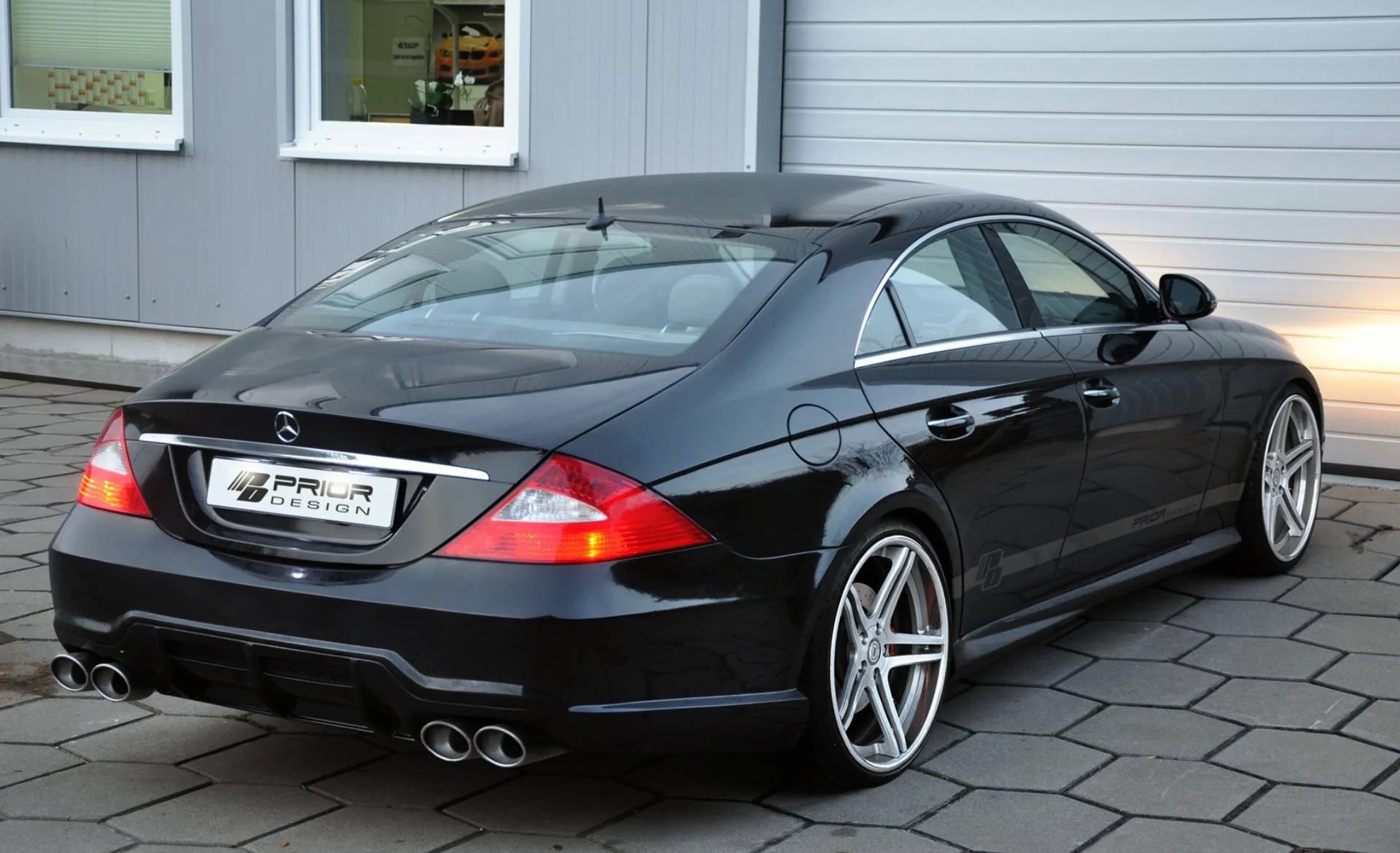 สเกิร์ตข้าง PD600 Prior Design MERCEDES-BENZ CLS W219 ภาพสินค้าที่เลือก