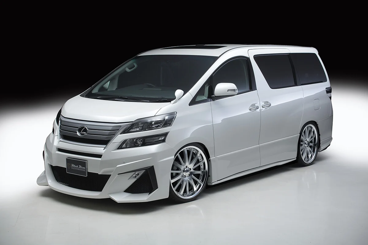 ชุดแต่ง TOYOTA VELLFIRE WALD Japan สปอร์ตไลน์ แบล็กไบซัน เอดิชัน COMBINATION KIT ภาพ 3