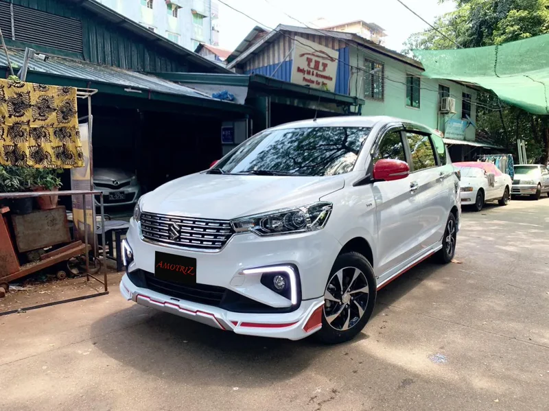 Suzuki Ertiga 2019 V.1 with custom grille bodykits by Amotriz - SUZUKI Suzuki Ertiga 2019 V.1 with custom grille bodykits by Amotriz ชุดแต่งรถ ภาพ 5