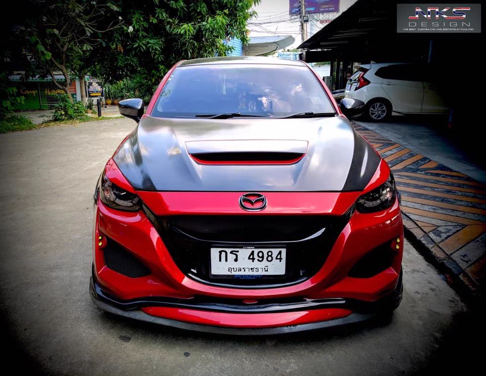 รูปชุดแต่ง ชุดแต่ง Mazda Mazda2 2015 2018 skyactiv GTR ภาพที่ 8