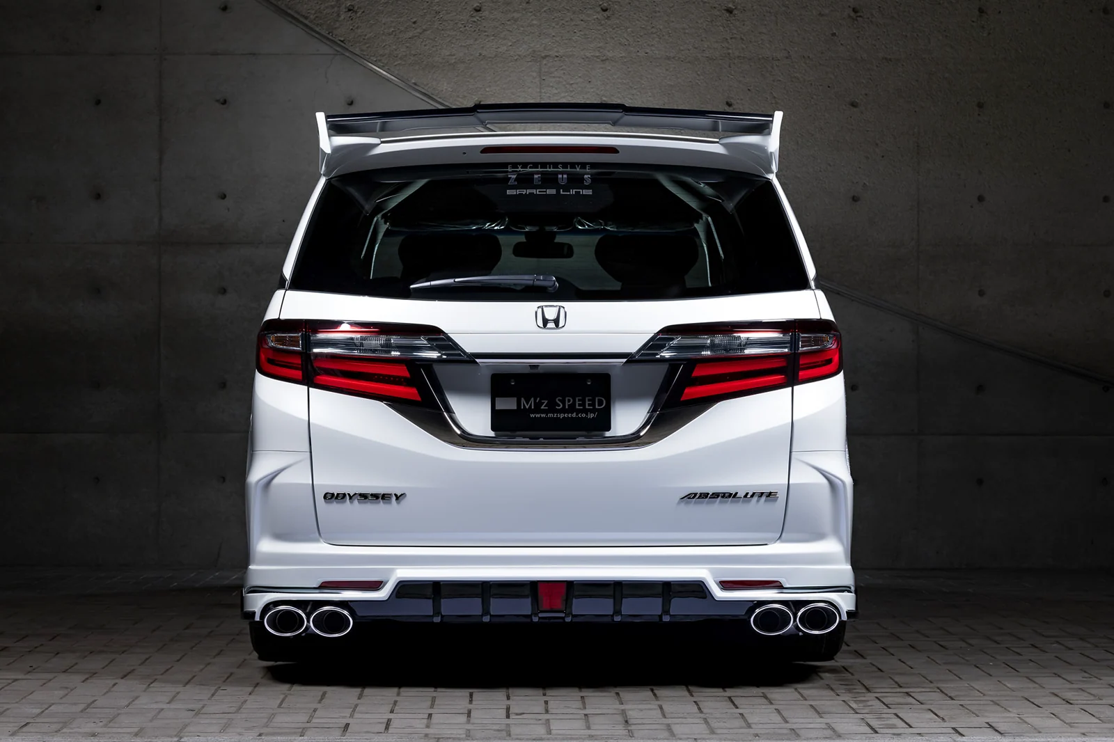รูปชุดแต่ง ชุดแต่ง Honda Odyssey 2013 2017 MZ Speed V3 ภาพที่ 10