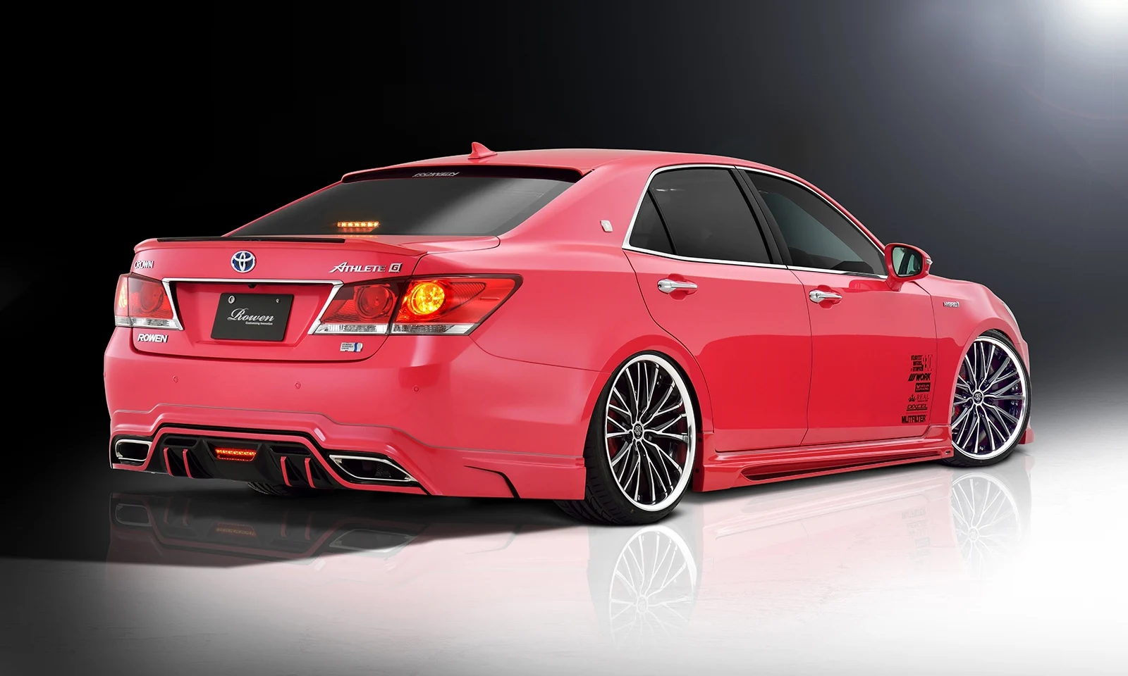 ชุดแต่ง TOYOTA 210 CROWN ATHLETE MODEL GRS210/GRS214/AWS210 2012.12~2015.09 Rowen Japan ภาพ 3