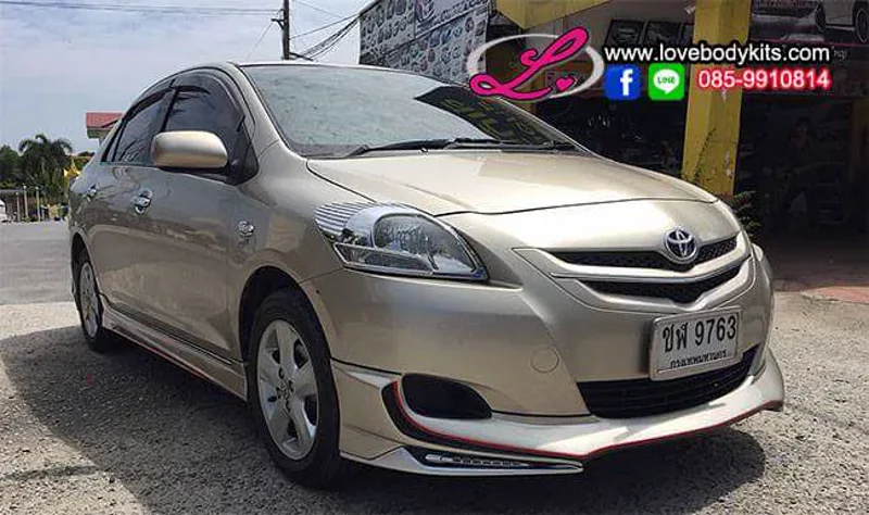 ชุดแต่ง Vios 2007 to 2012 - TOYOTA Vios 2007 TO 2012 ชุดแต่งรถ ภาพ 21