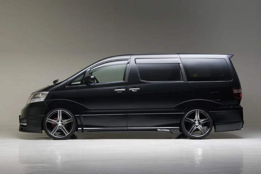 ชุดแต่ง TOYOTA ALPHARD WALD Japan สปอร์ตไลน์ แบล็กไบซัน เอดิชัน ภาพ 4