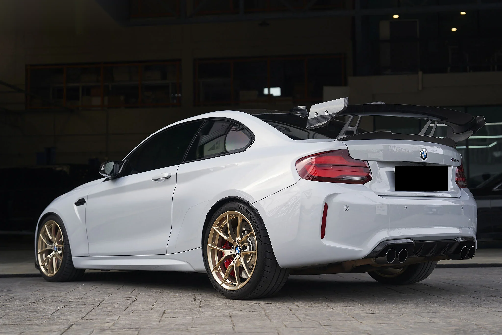ชุดแต่ง BMW M2 (F87) BMW M2 CS F87 x ADRO คาร์บอน Wing Prodrive Shop ภาพ 2