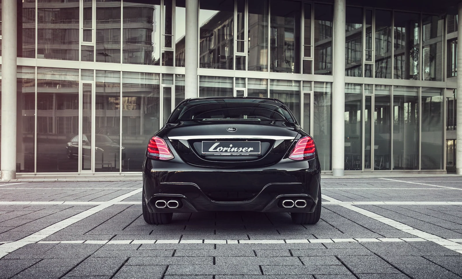 รูปชุดแต่ง ชุดแต่ง Mercedes-Benz C Class W205 2018 2020 Lorinser ภาพที่ 13