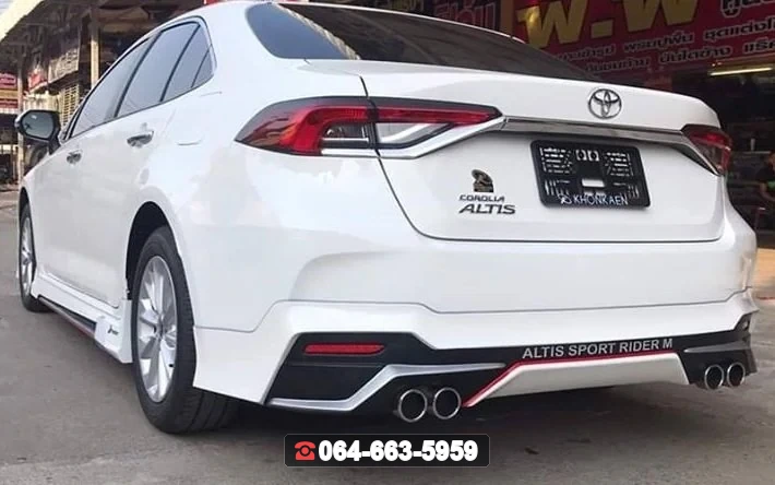 ชุดแต่ง TOYOTA ALTIS 2020 V.1 RiderM ภาพ 3