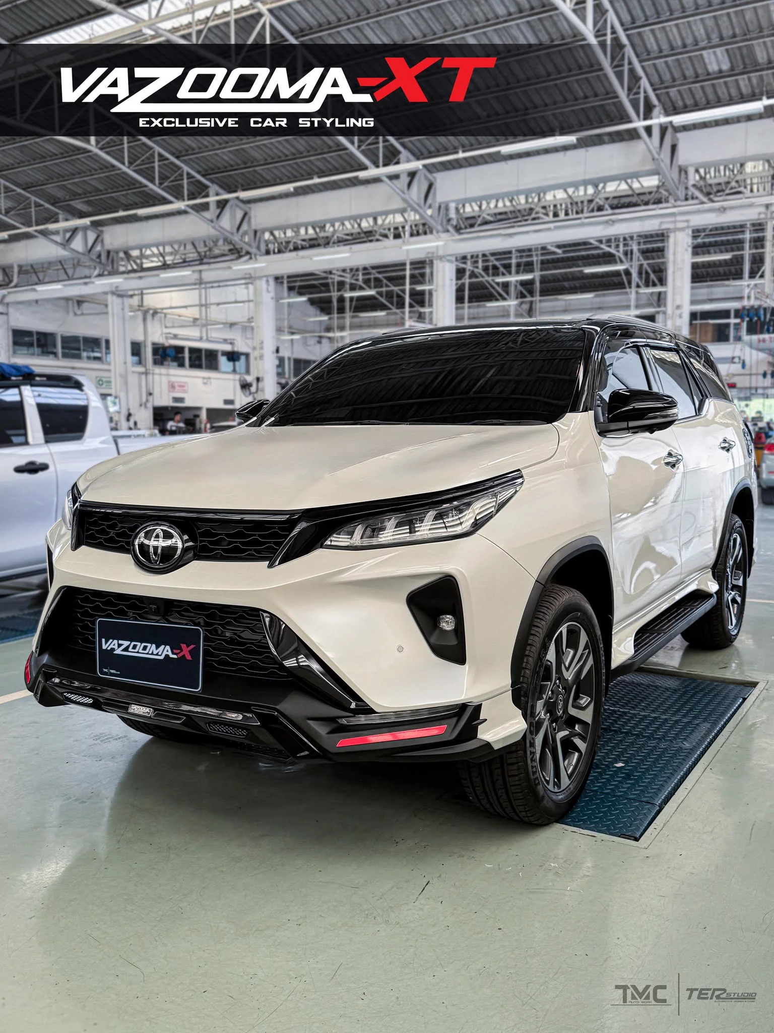 รูปชุดแต่ง ชุดแต่ง Toyota Fortuner 2020 2024 Drive 68 Vazooma XT ภาพที่ 3