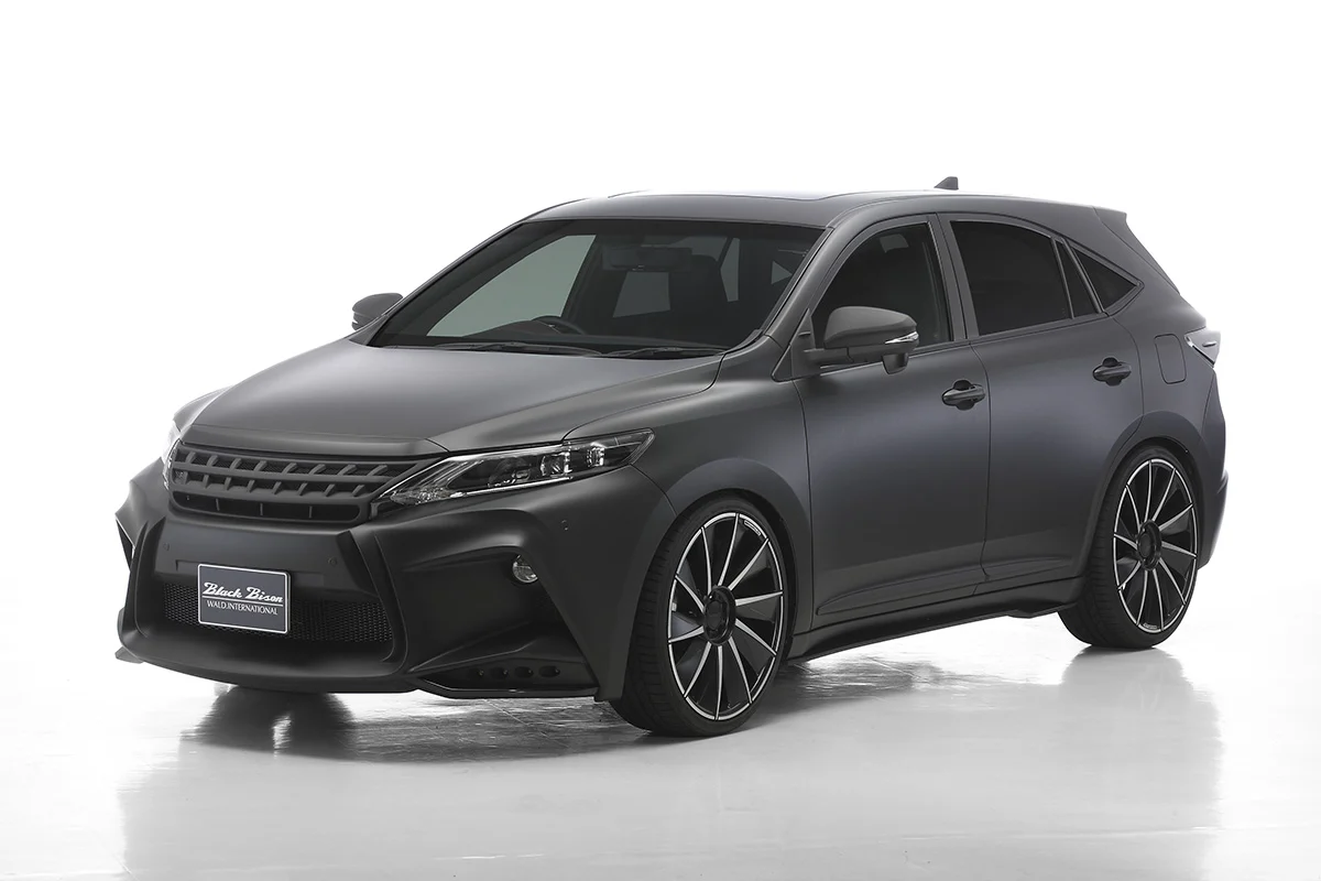 ชุดแต่ง TOYOTA HARRIER WALD Japan สปอร์ตไลน์ แบล็กไบซัน เอดิชัน ภาพ 3