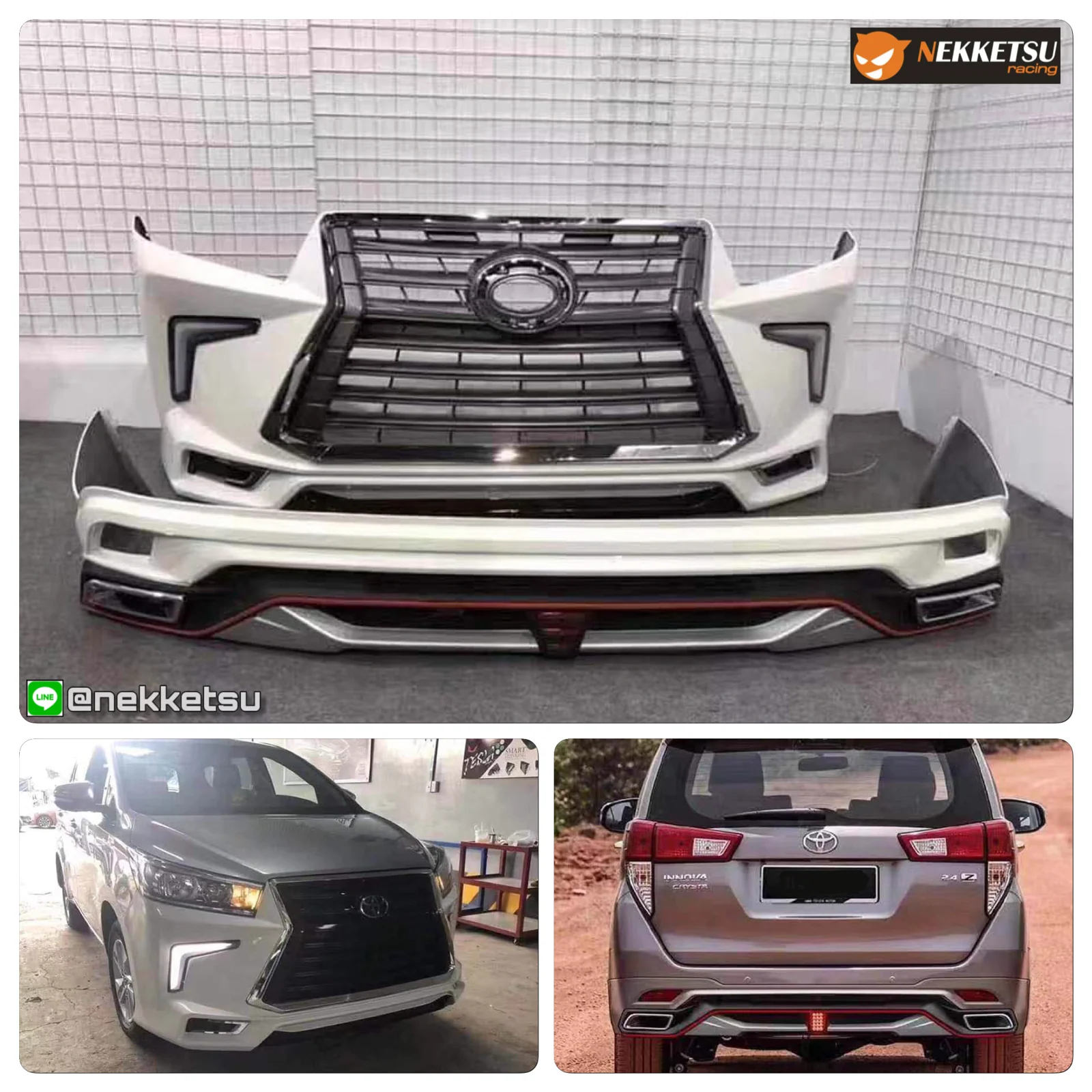 รูปชุดแต่ง ชุดแต่ง Toyota Innova Crysta 16 20 LX Sport V2 ภาพที่ 3