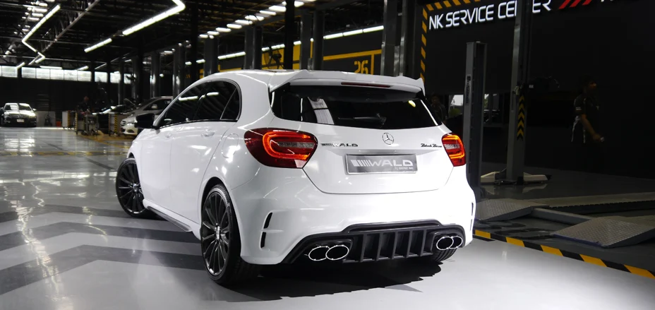 ชุดแต่ง MERCEDES-BENZ A-CLASS WALD Japan สปอร์ตไลน์ แบล็กไบซัน เอดิชัน ภาพ 28