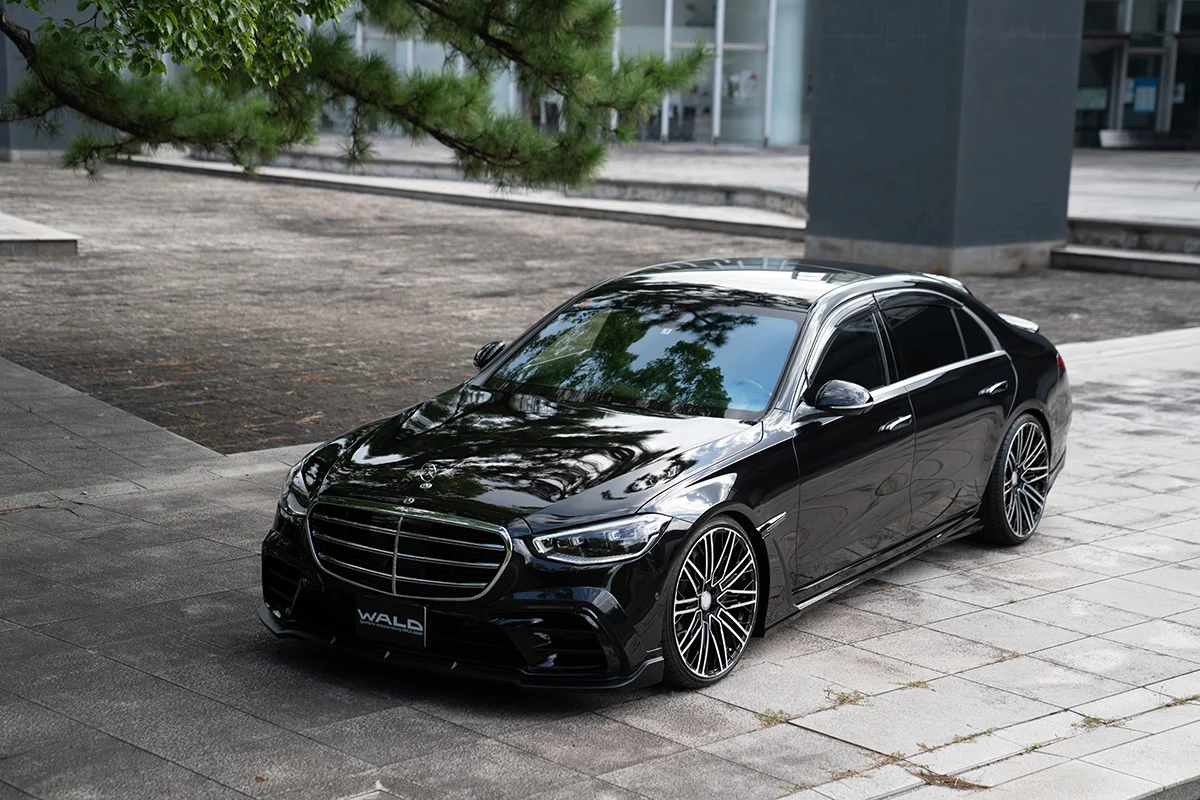 ชุดแต่ง MERCEDES-BENZ S-CLASS AMG LINE WALD Japan สปอร์ตไลน์ แบล็กไบซัน เอดิชัน ภาพ 4