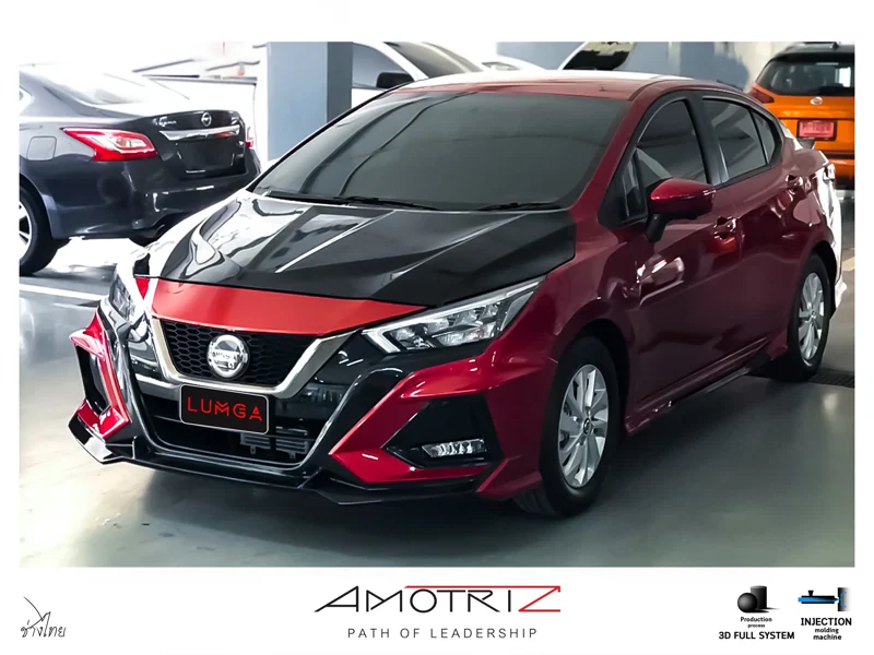 ฝากระโปรงหน้า almera 2020 - NISSAN ฝากระโปรงหน้า almera 2020 ชุดแต่งรถ ภาพ 9