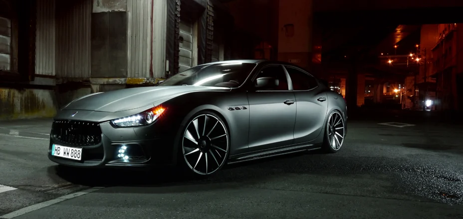ชุดแต่ง MASERATI GHIBLI WALD Japan สปอร์ตไลน์ แบล็กไบซัน เอดิชัน ภาพ 18