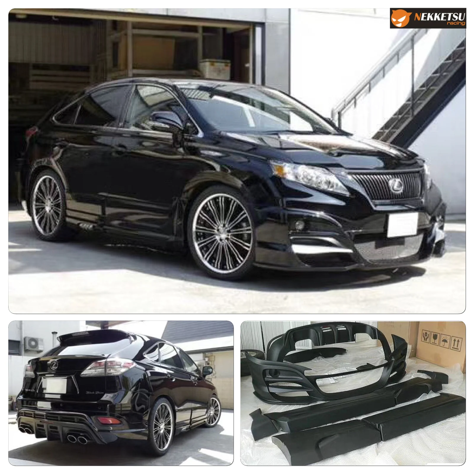 รูปชุดแต่ง ชุดแต่ง Lexus Rx270 และ Rx350 RX270 RX350 WALD ภาพที่ 1
