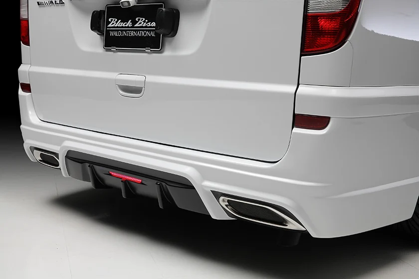ชุดแต่ง MERCEDES-BENZ V-CLASS SHORT/LONG(incl.VIANO) WALD Japan สปอร์ตไลน์ แบล็กไบซัน เอดิชัน ภาพ 11