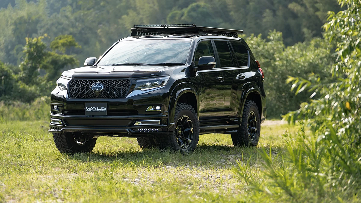 รูปชุดแต่ง ชุดแต่ง TOYOTA PRADO 2018 WALD Black Edition ภาพที่ 3