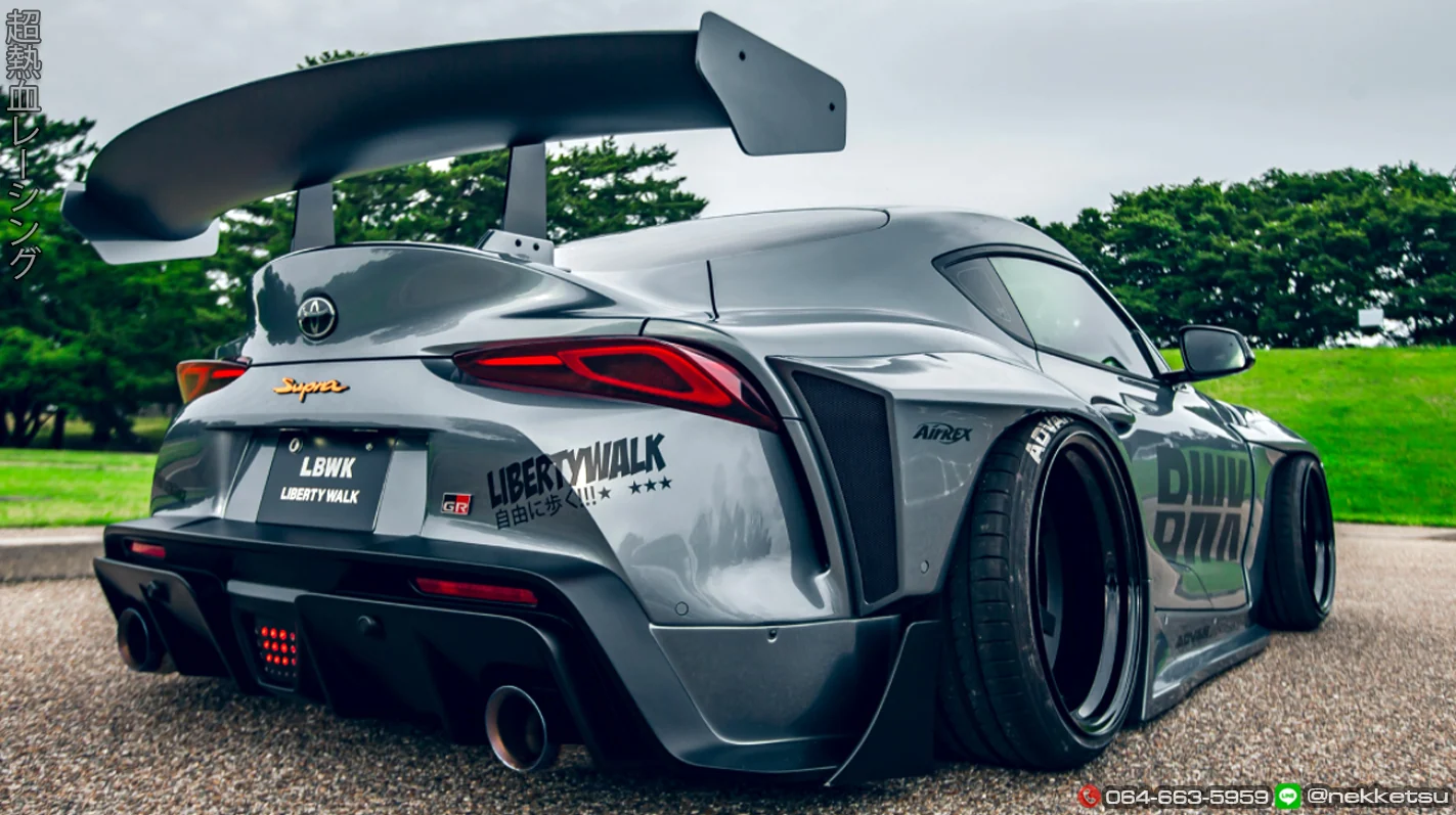 รูปชุดแต่ง ชุดแต่ง Toyota Supra 2020 2024 LB WORK ภาพที่ 6