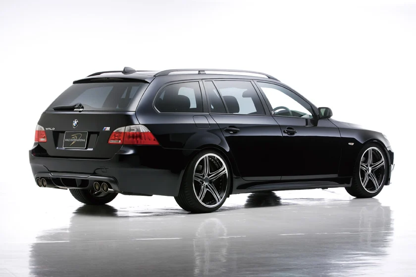 ชุดแต่ง BMW 5 Series TOURING WALD Japan สปอร์ตไลน์ BUMPER TYPE M5 LOOK ภาพ 9