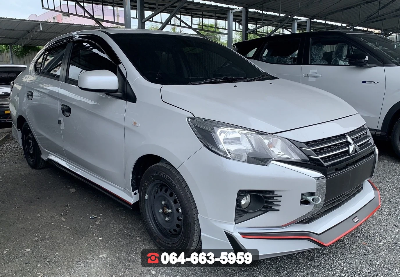 ชุดแต่ง MITSUBISHI Attrage 2020 V.1 No.DAY RiderM ภาพ 4