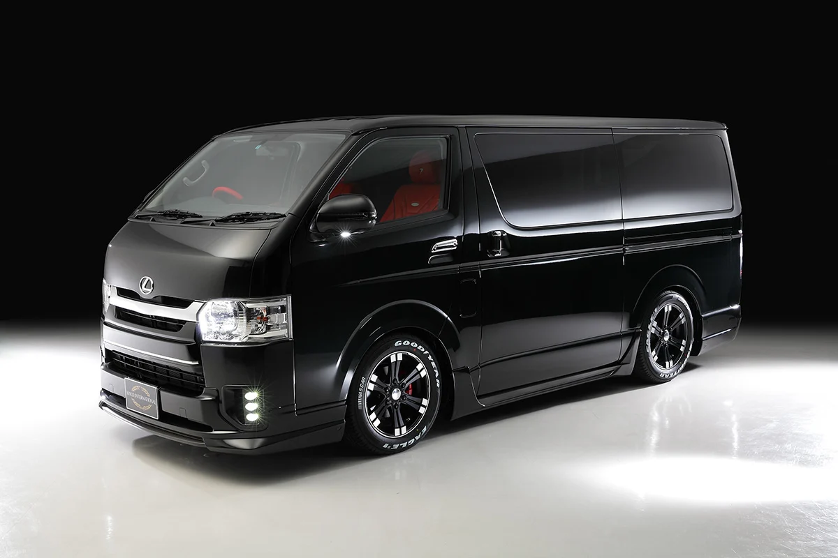 ชุดแต่ง TOYOTA HIACE NARROW WALD Japan เอ็กเซ็กคิวทีฟไลน์ ภาพ 3