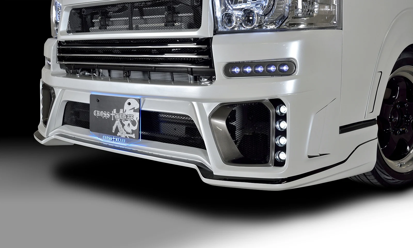ชุดแต่ง TOYOTA 200HIACE 4 5 6 Bumper type KDH/TRH20# 2013.12~Rowen Japan ภาพ 11