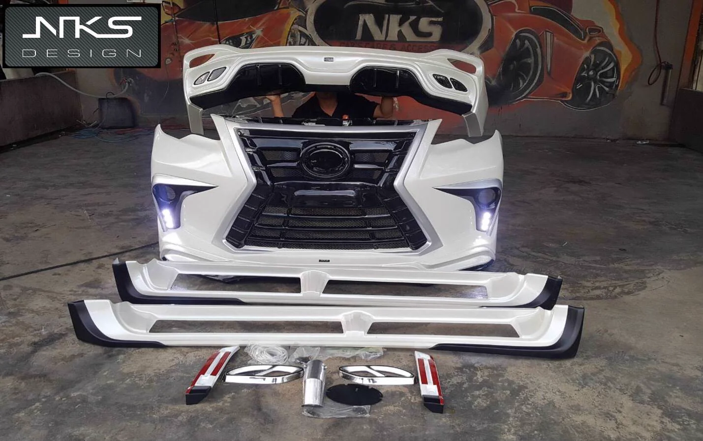 รูปชุดแต่ง ชุดแต่ง Toyota Fortuner 2015 2019 NKS V.1 ภาพที่ 17