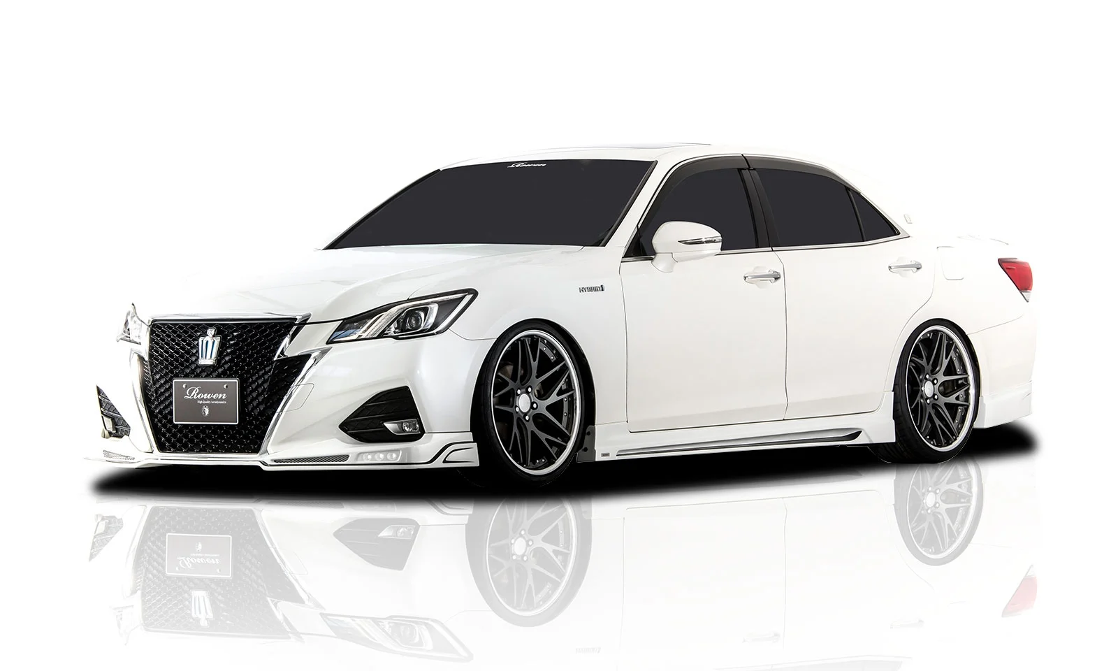 ชุดแต่ง TOYOTA 210 CROWN ATHLETE MODEL GRS211/GRS214/ARS210/AWS210 2015.10~2018.07 Rowen Japan ภาพ 2