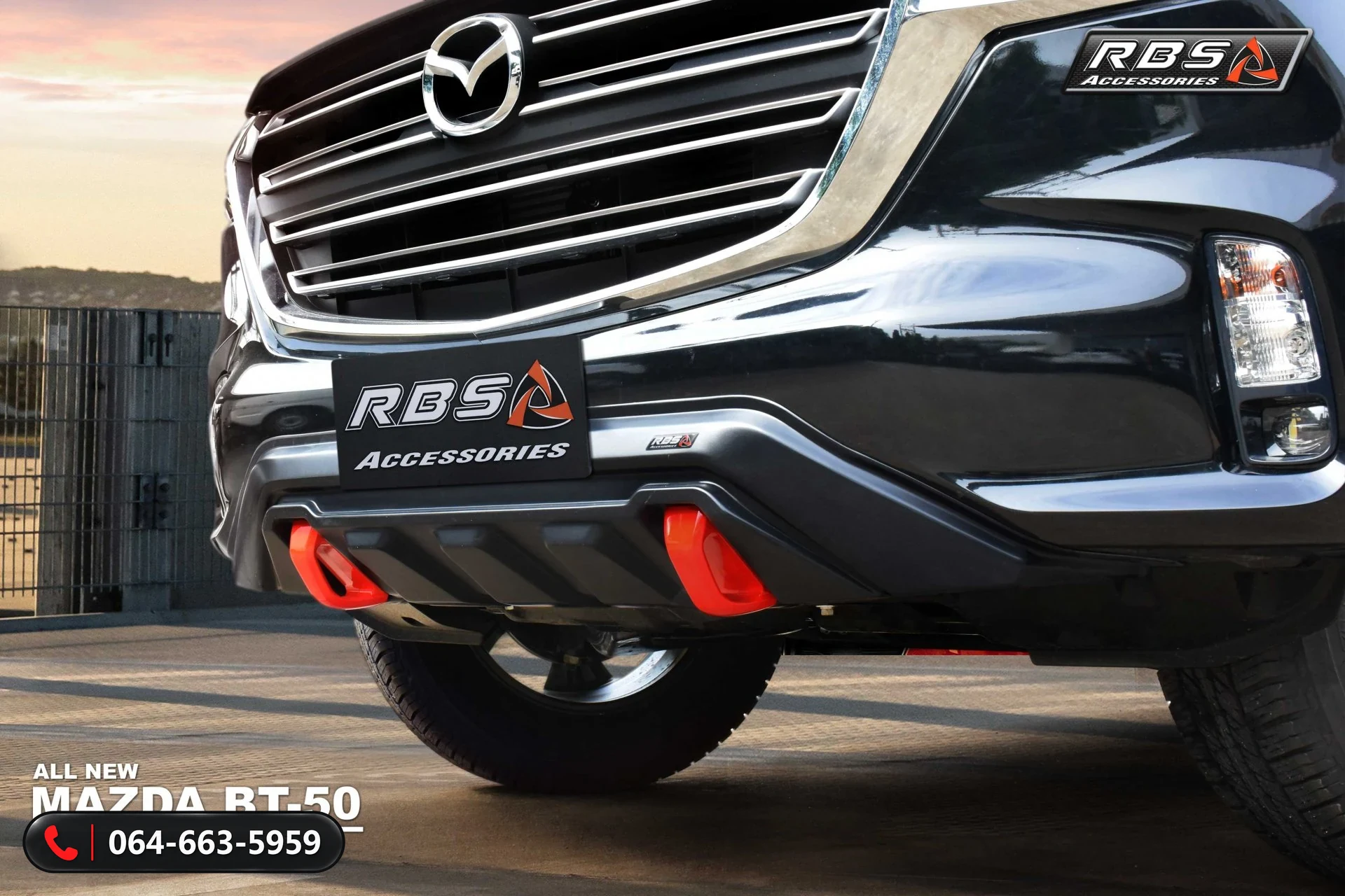 ชุดแต่ง MAZDA BT-50 2021 HI-RACER RBS ภาพ 9