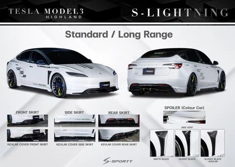 ชุดแต่ง Tesla Model 3 Long Range ภาพสินค้า 2