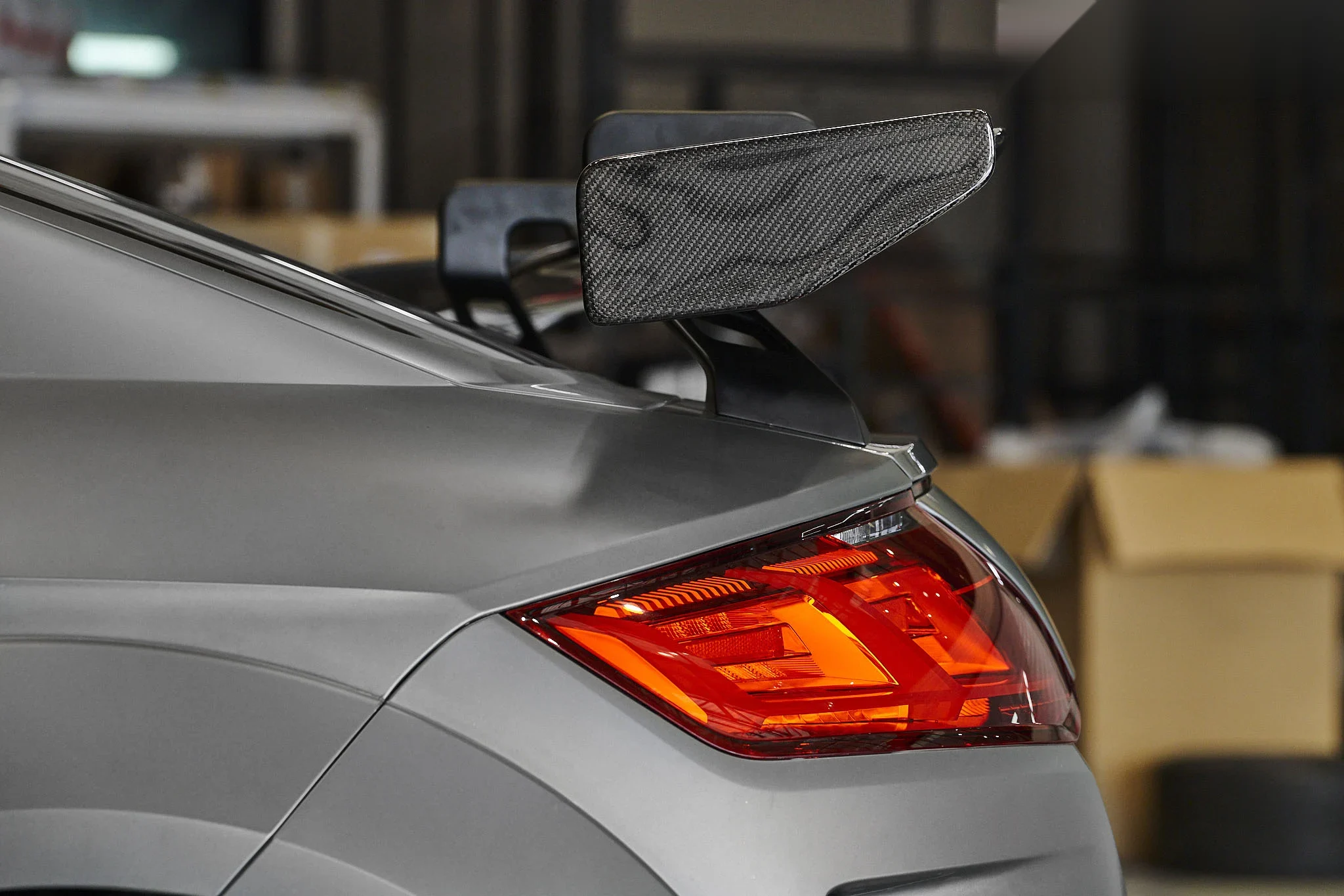 ชุดแต่ง Audi TT 8S Audi TT Gen 3 x คาร์บอน GT Wing Prodrive Shop ภาพ 6