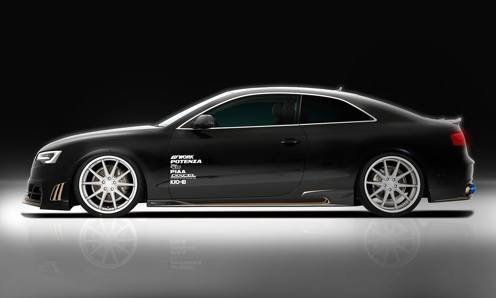 ชุดแต่ง Audi A5 Coupe facelift Half type 8TCDNF/8FCDNF 2012.01~2017.4 Rowen Japan ภาพ 3