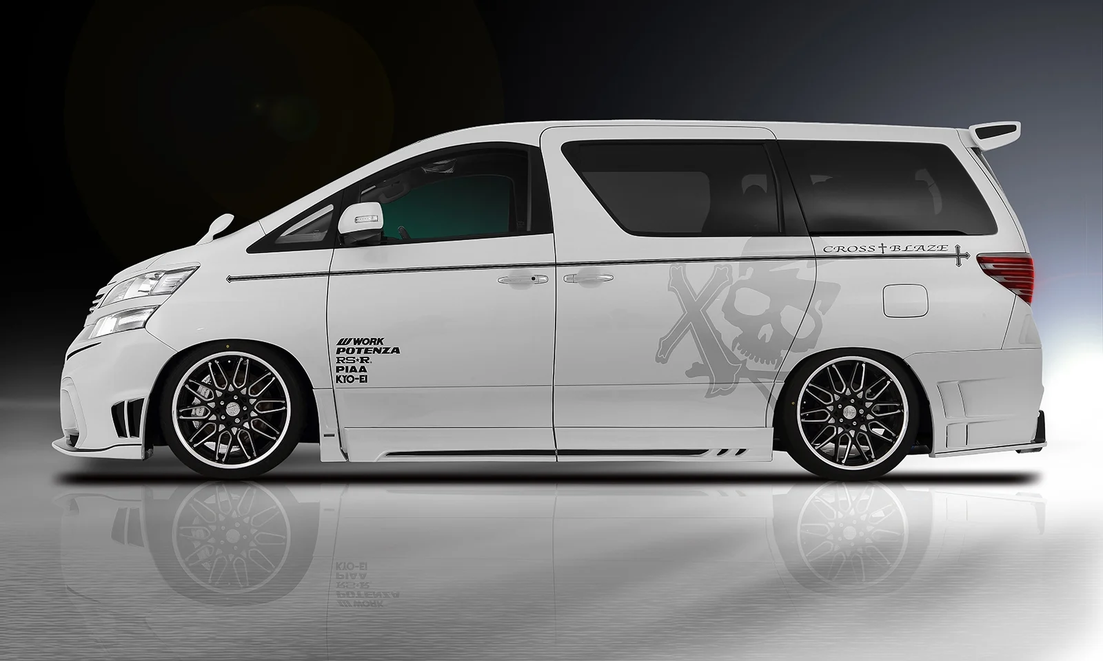 ชุดแต่ง TOYOTA 20 VELLFIRE Z/ZR-grade MODEL Bumper type ANH2#W/GGH2#W/ATH20W 2011.12~2015.1 Rowen Japan ภาพ 3