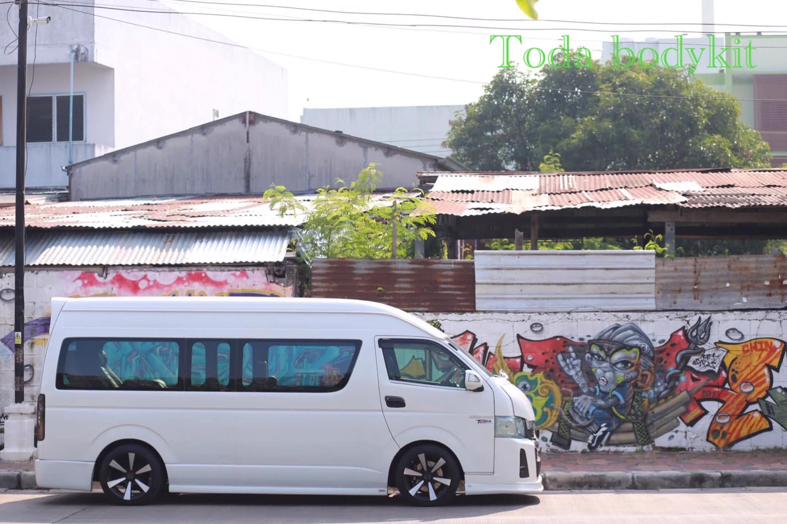 รูปชุดแต่ง ชุดแต่ง TOYOTA Commuter รถตู้ 2005 2018 คอมมูเตอร์ หน้า Tf2 ภาพที่ 6